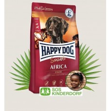Happy dog africa sensible struś ziemniaki 4 kg